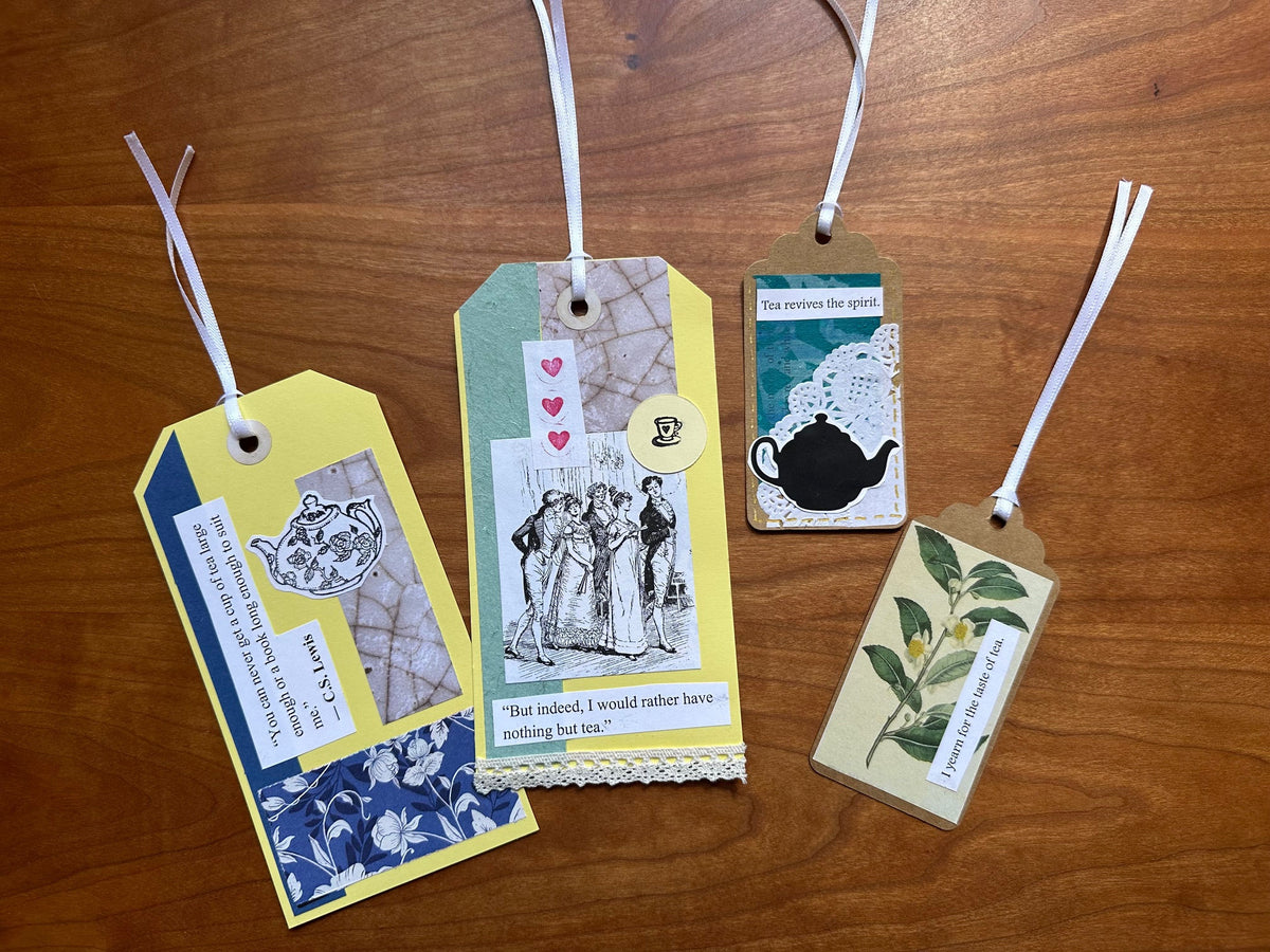 Be a Maker - Collaged Tags &amp; Cards
